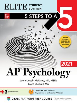 cover image of 5 Steps to a 5: AP Psychology 2021